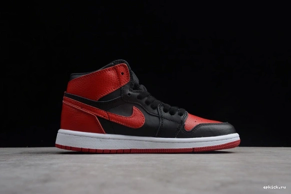 Cheap EP 1 Kid OG Bred Red High Jordan Black Air Banned  555088  555088 001 Kids Retro 001 0428